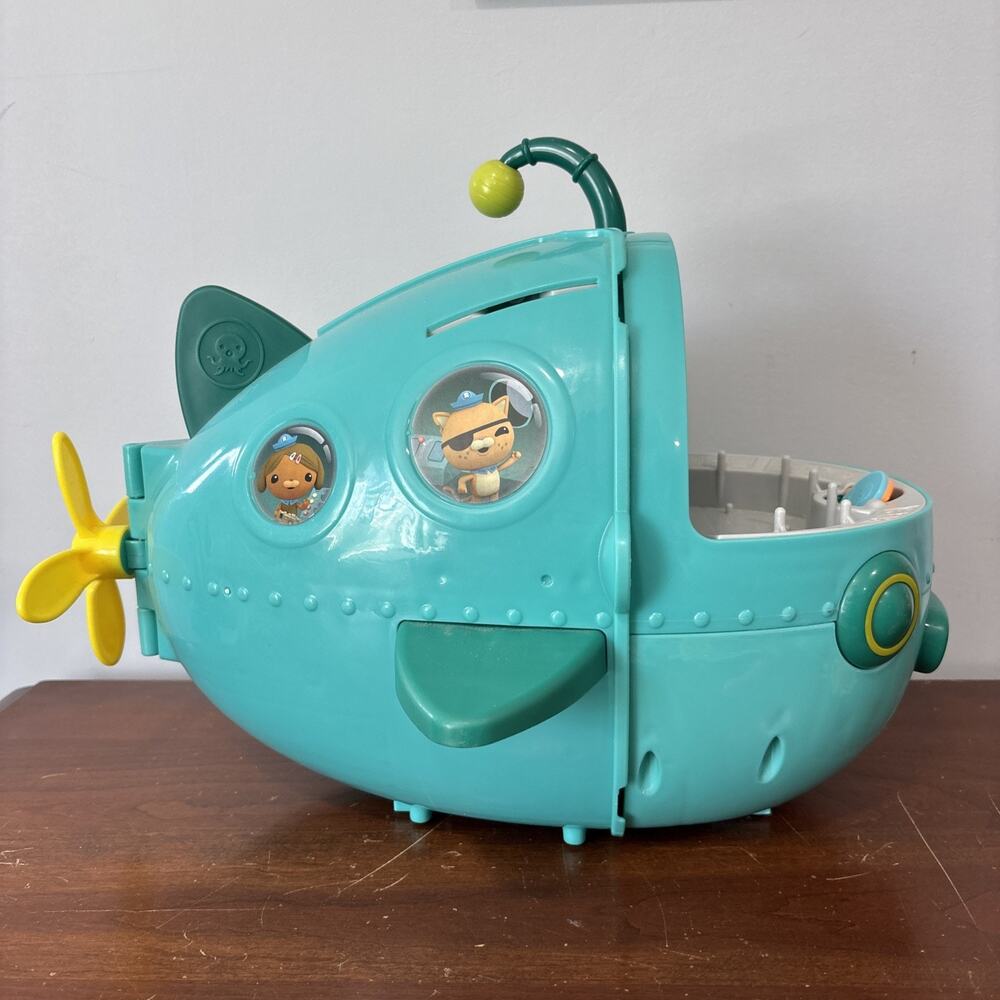 Octonauts Gup A Megapack Sub Playset Figures Sea Creatures Cards Accessories - Picture 7 of 14